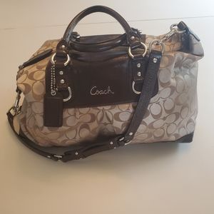 Coach Signature Ashley Satchel Handbag